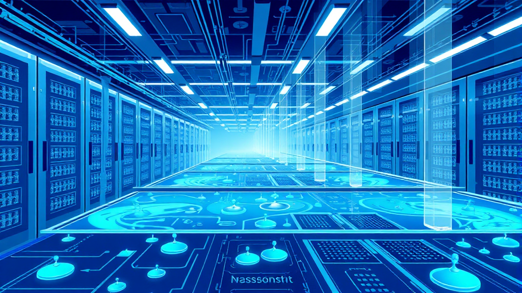 AI 냉각 기술, 투자 분석 (illustration 스타일)