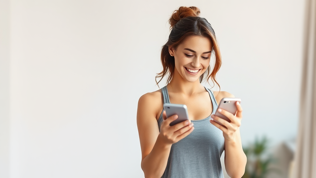 AI 홈트레이닝이란? (watercolor 스타일)