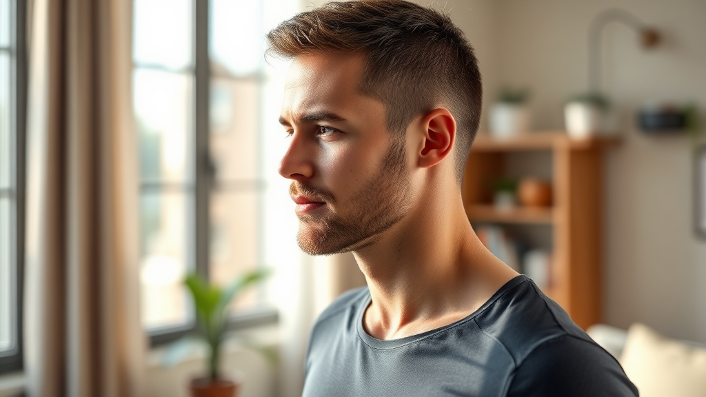 AI 홈트레이닝 주요 기능 및 장점 (realistic 스타일)