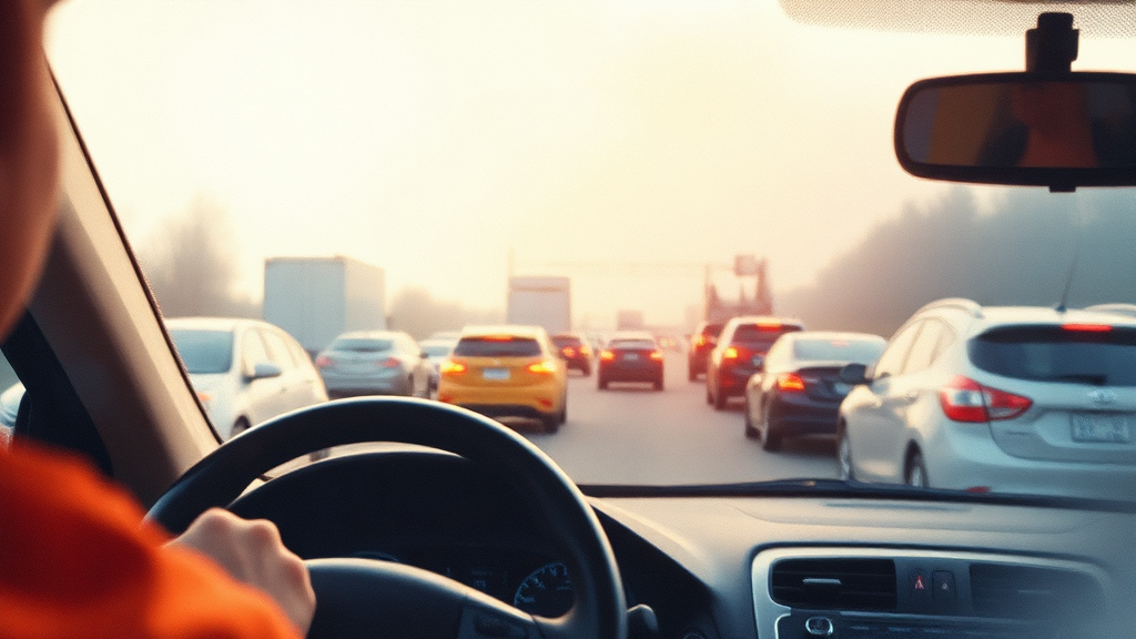 운전자보험 가입 시, 무엇을 고려해야 할까? (watercolor 스타일)