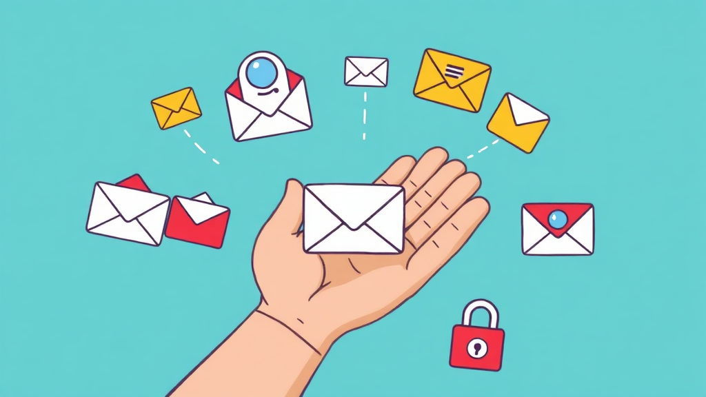 나에게 맞는 이메일 서비스 선택하기 (cartoon 스타일)