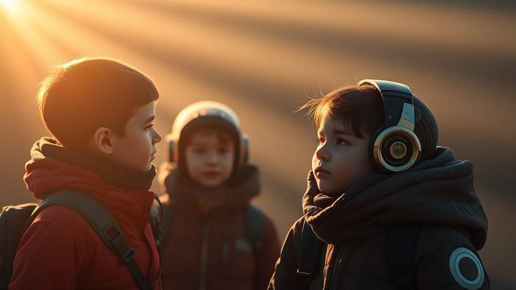 AI 윤리 & 주의사항 (realistic 스타일)