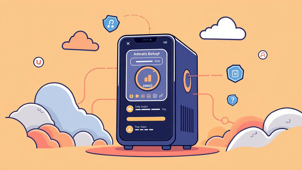 ZimaOS 개요 및 특징 (cartoon 스타일)