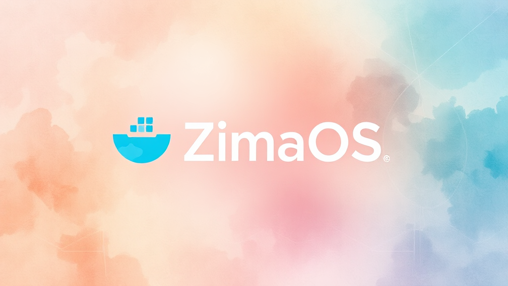 ZimaOS 성능 및 확장성 (watercolor 스타일)