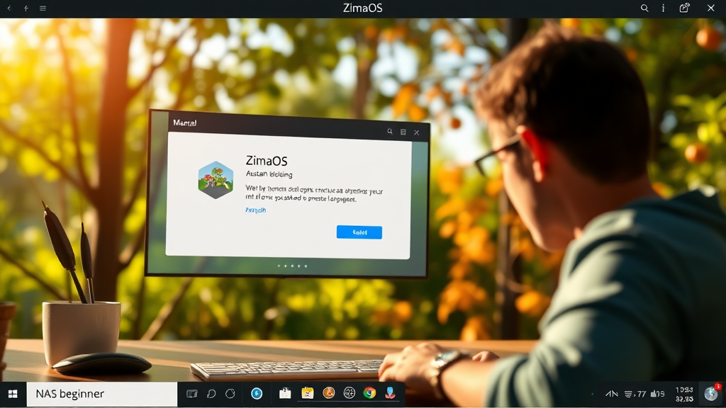ZimaOS 사용 후기 및 장단점 (realistic 스타일)