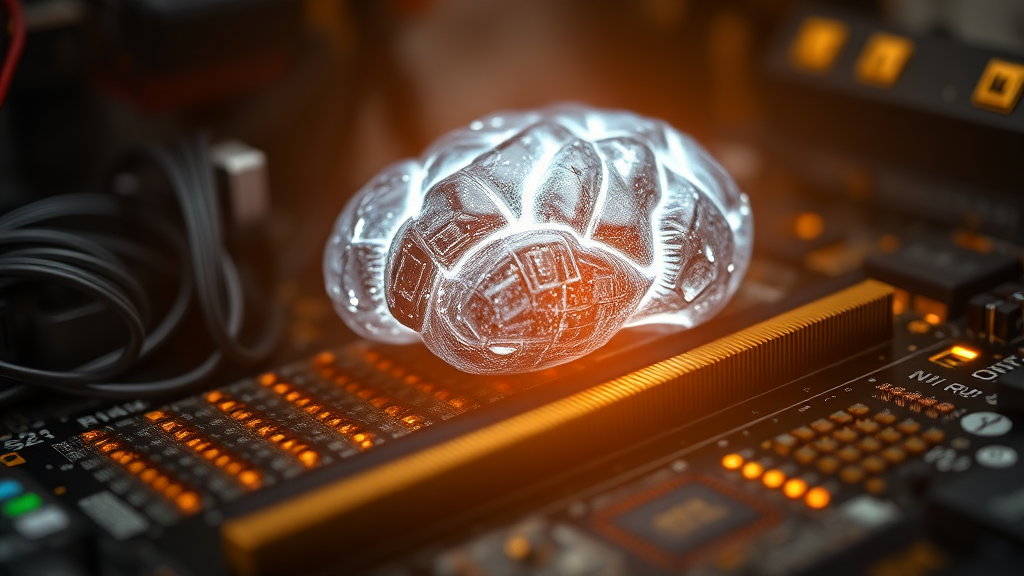 RAM 확인, 왜 필요할까요? (realistic 스타일)