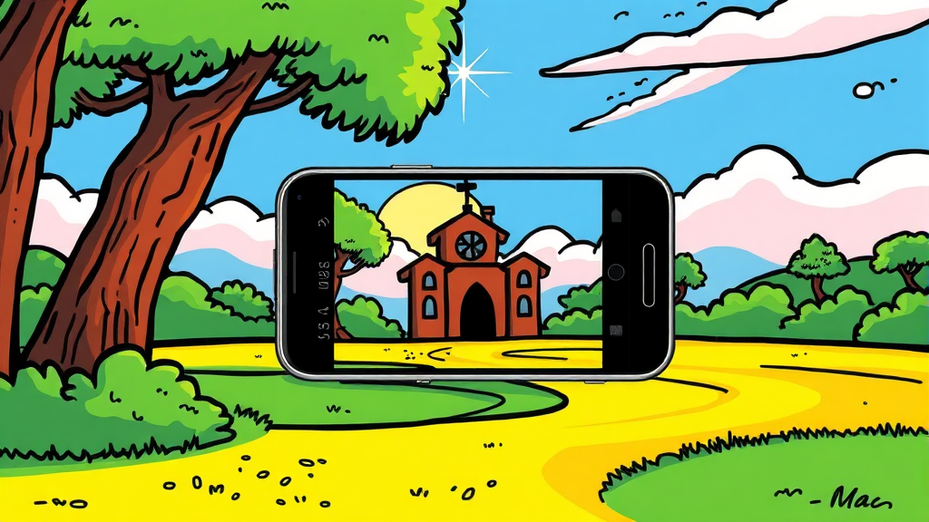 고화질 사진, 이렇게 찍으세요! (cartoon 스타일)