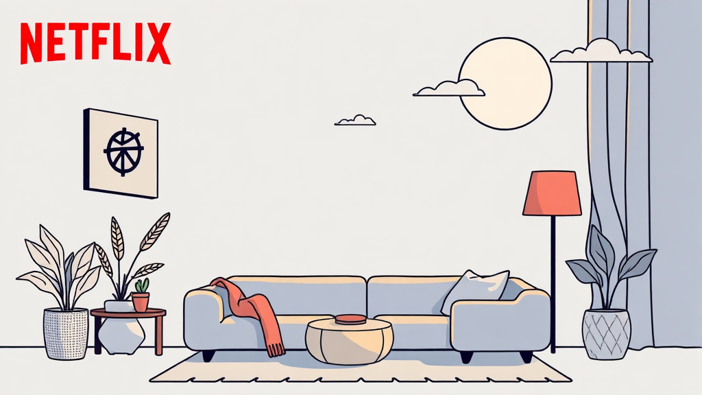넷플릭스, 유튜브 프리미엄 싸게 보는 법 (illustration 스타일)