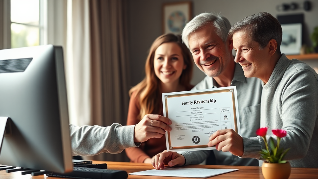 대법원 전자가족관계등록시스템 발급 절차 (realistic 스타일)