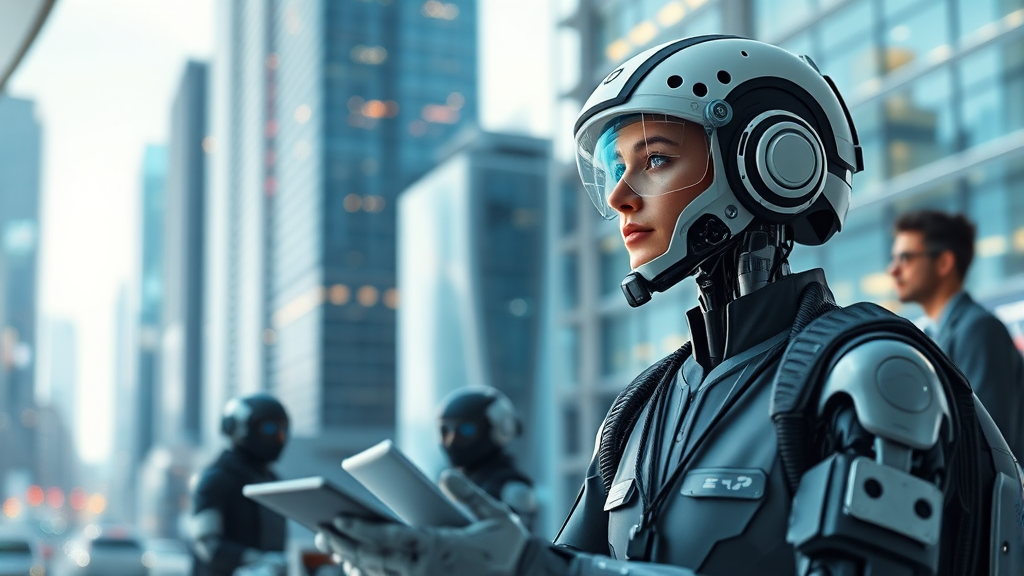 AI 에이전트 완벽 분석: 기능, 활용법, 시장 전망, 도입 고려사항, 미래 전망까지 4 AI 에이전트 활용 사례 (realistic 스타일)