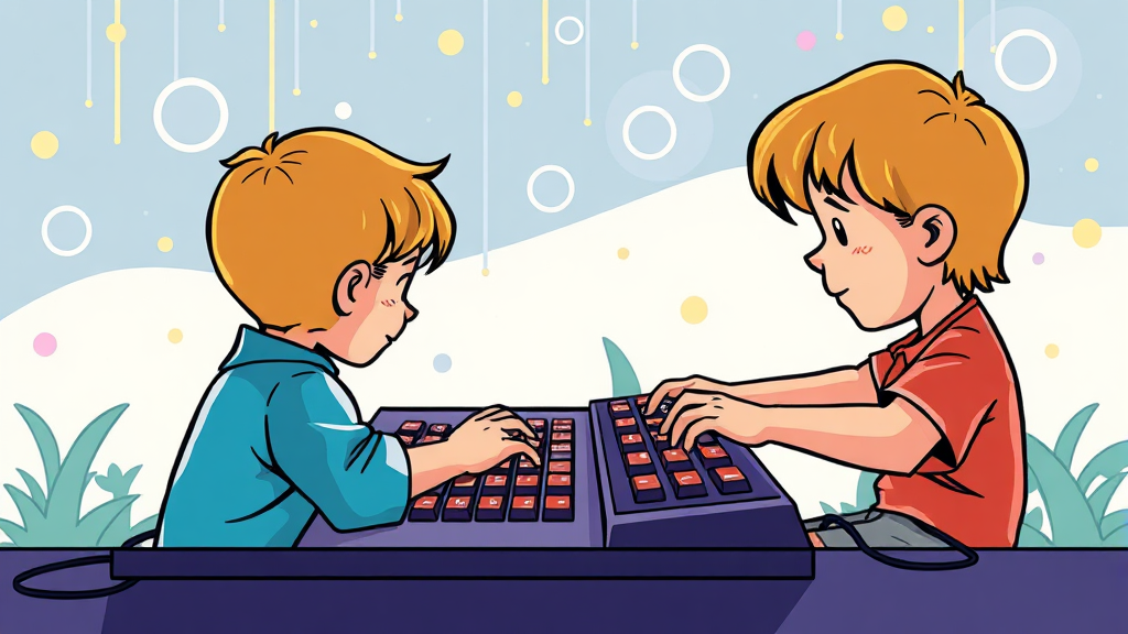 그때 그 시절, 추억 속으로 (cartoon 스타일)