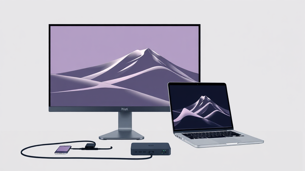 멀티허브, 왜 필요할까? (illustration 스타일)