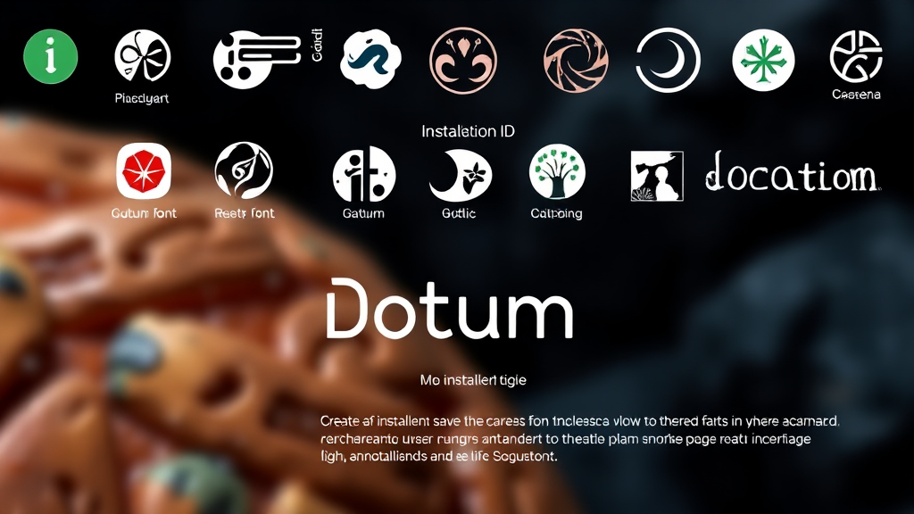 다양한 운영체제 폰트 설치 방법 (realistic 스타일)