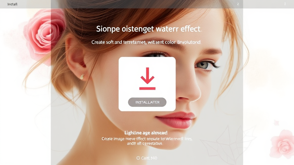 PicView 다운로드 및 설치 방법 (watercolor 스타일)