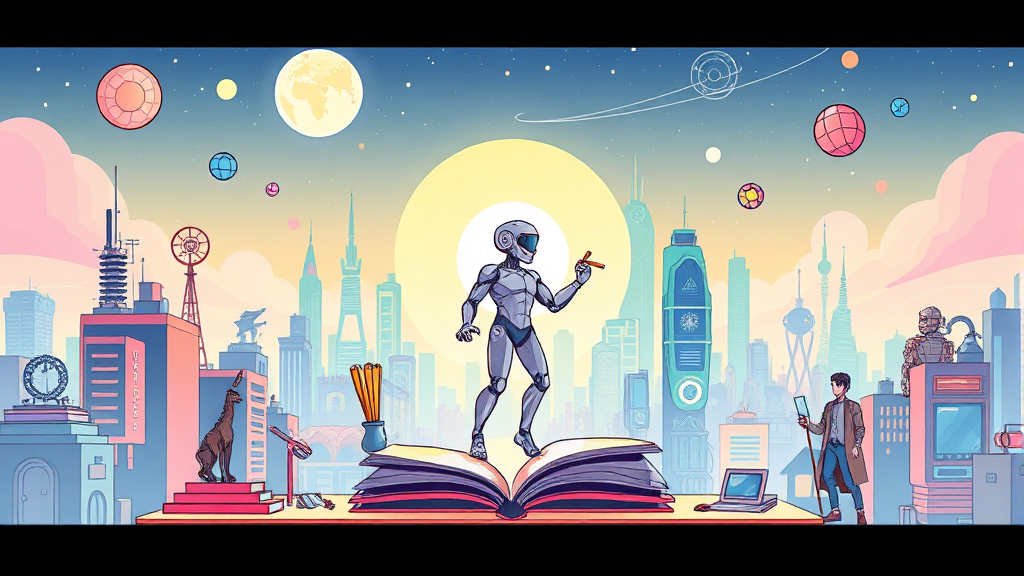 제미나이 활용법: 글쓰기, 그림, 문제 해결 (illustration 스타일)