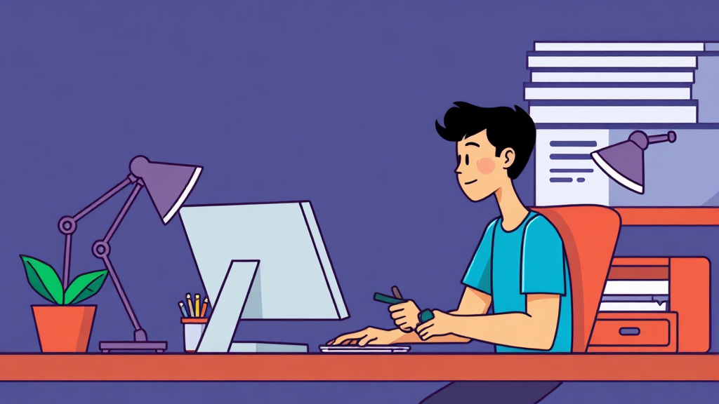 AI 자동화 루틴 구축 3단계 (cartoon 스타일)