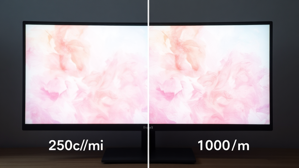 밝기와 휘도, 무슨 차이? (watercolor 스타일)