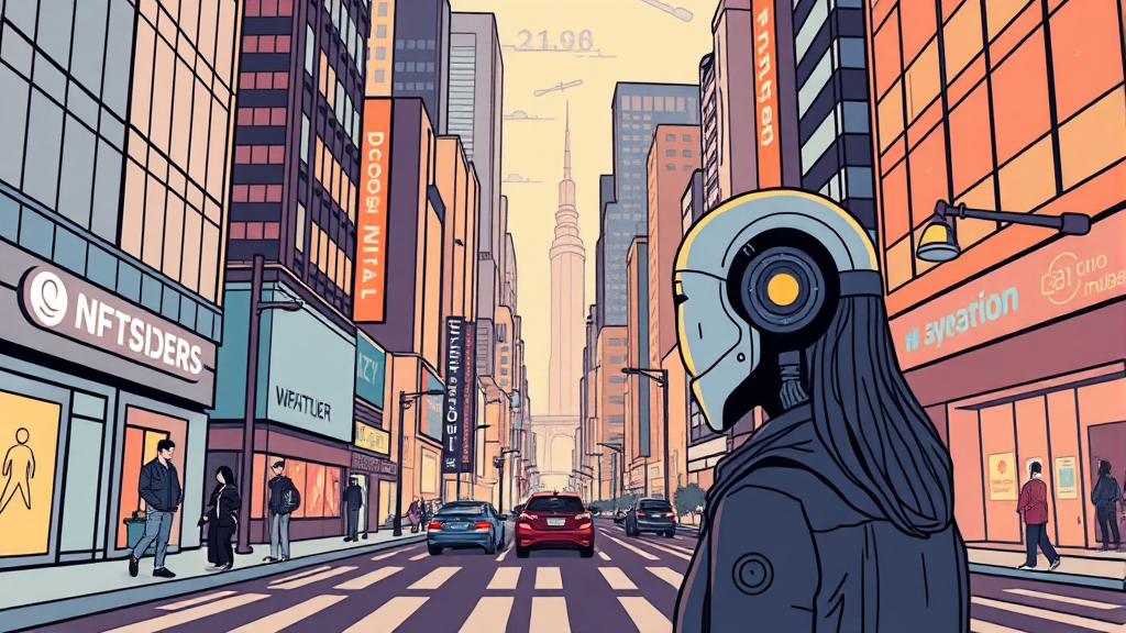 AI 국민비서, 미래는 어떻게 될까요? (illustration 스타일)