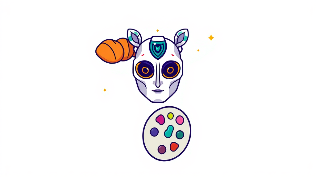 주요 AI 플랫폼별 특징 분석 (illustration 스타일)