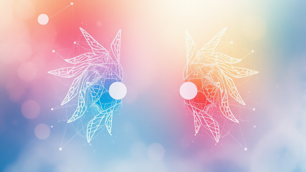 Gemini AI 주요 기능 및 특징 (watercolor 스타일)