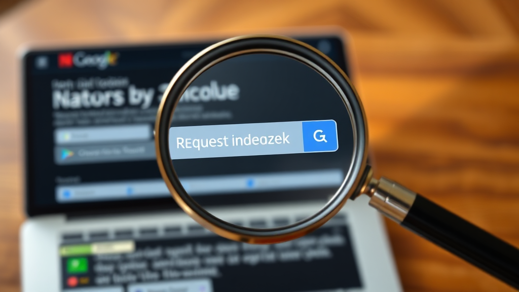 수동 색인, 언제 요청해야 할까요? (realistic 스타일)