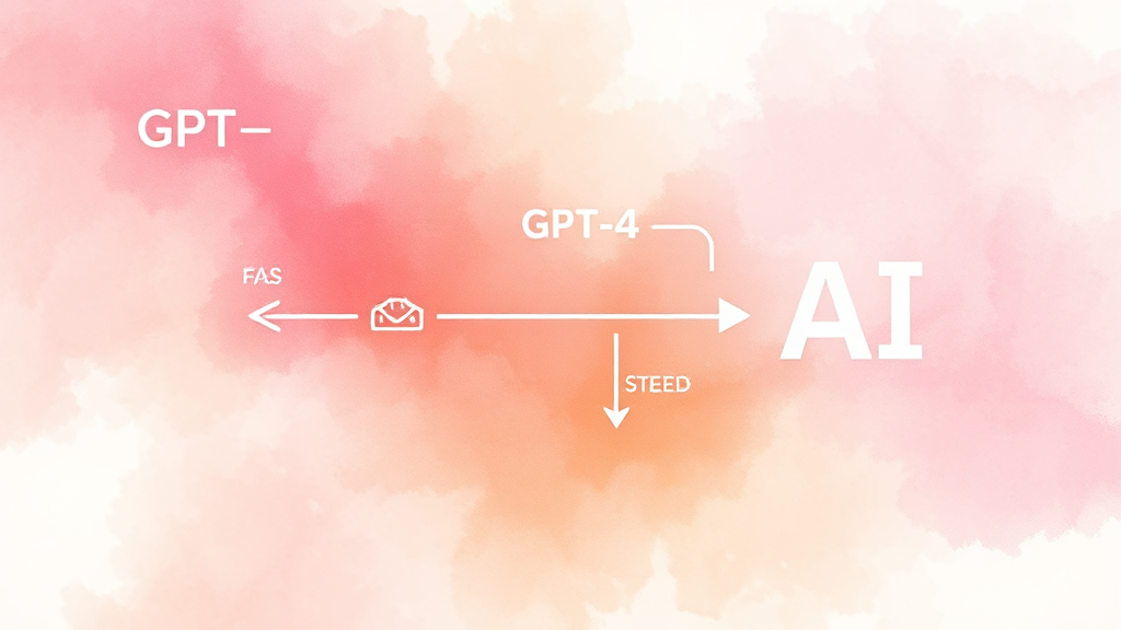 ChatGPT Plus 특징 및 장점 (watercolor 스타일)