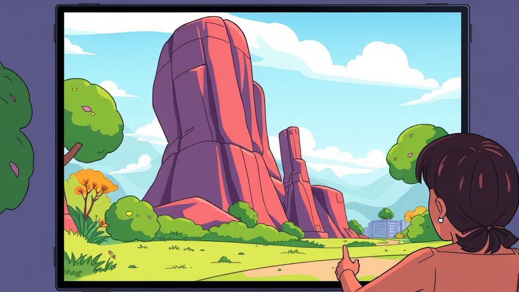 디스플레이 및 사운드 성능 분석 (cartoon 스타일)