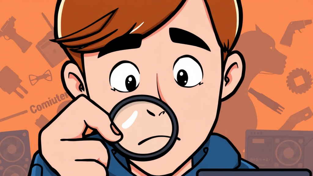 구매 전 체크리스트 (cartoon 스타일)