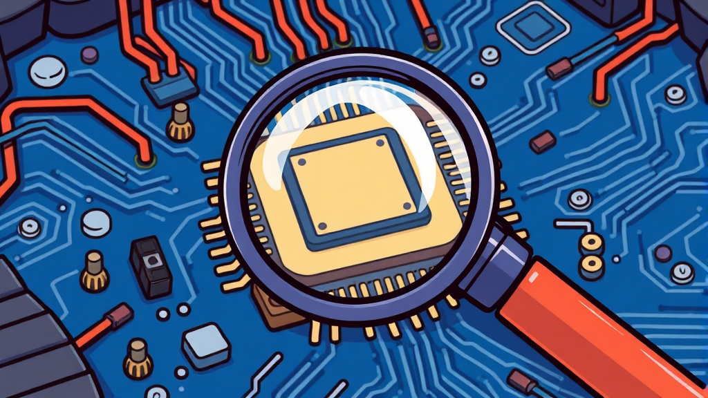 중고 CPU 구매 가이드 (cartoon 스타일)