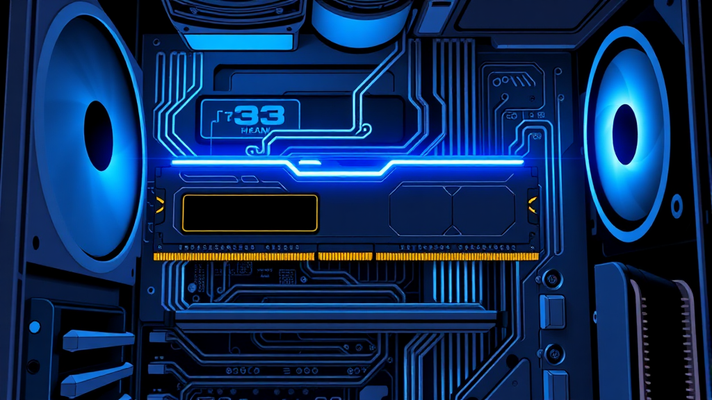 RAM 업그레이드 방법 (illustration 스타일)