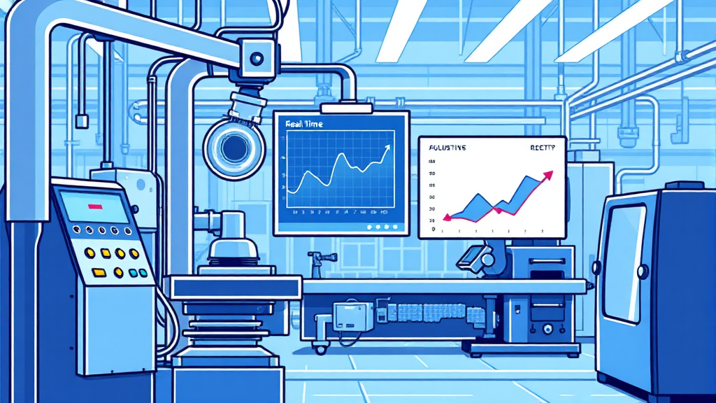 산업별 적용 사례 분석 (illustration 스타일)