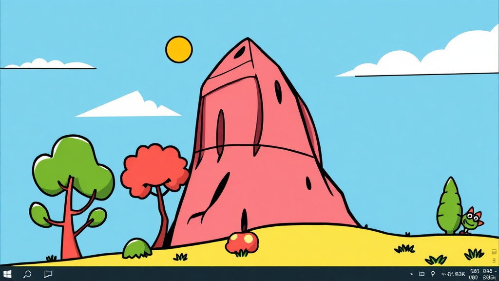 윈도우10 재설치, 완벽 가이드 (cartoon 스타일)