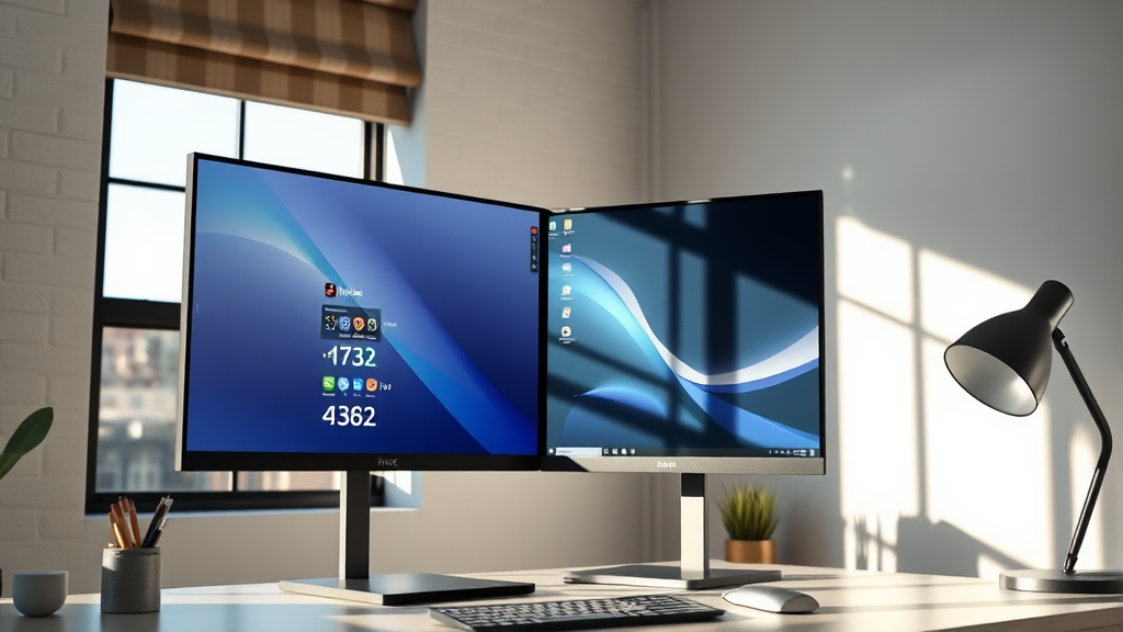 작업표시줄 설정 및 활용 팁 (realistic 스타일)