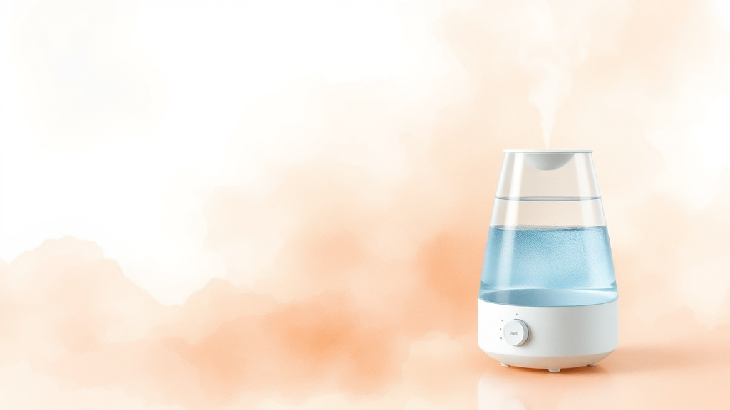 마른 기침 완화를 위한 생활 관리 (watercolor 스타일)