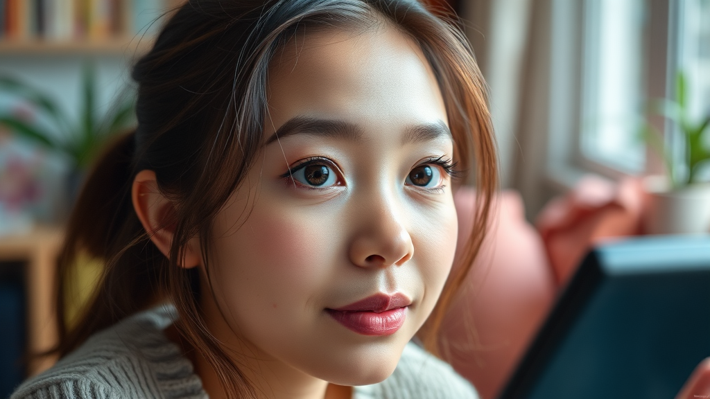 카톡 용량 줄이기 (realistic 스타일)