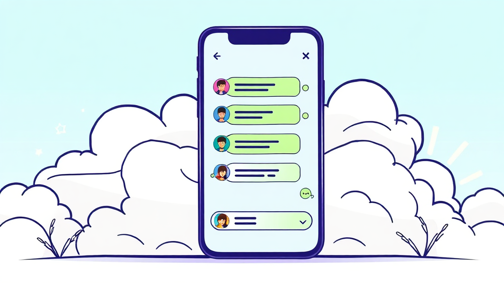 최적화 관리 주기 (cartoon 스타일)