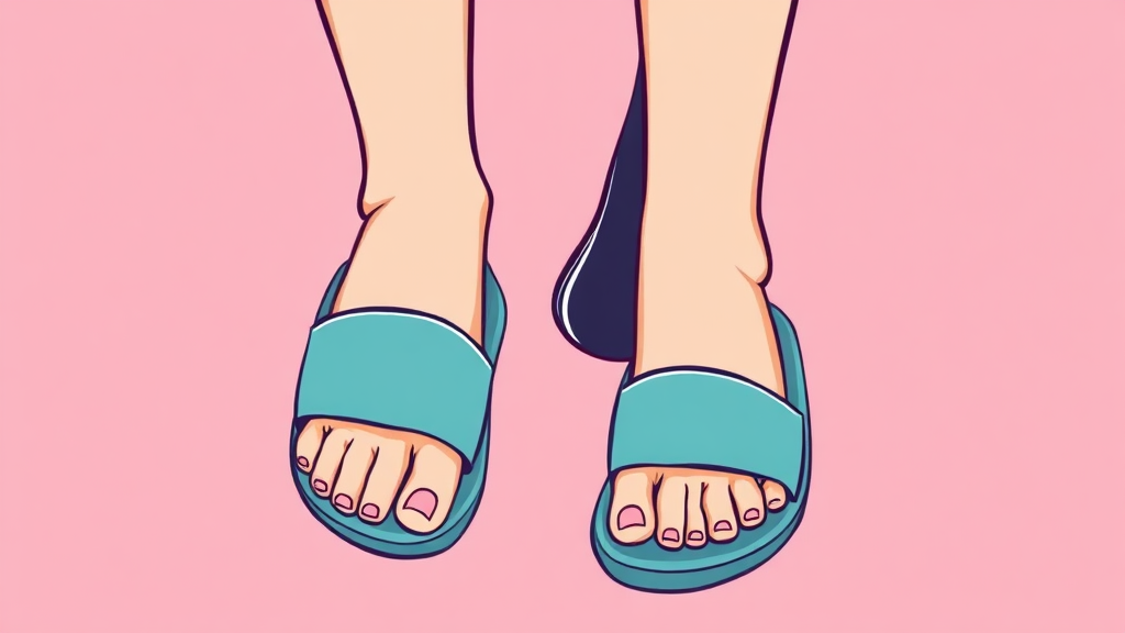 지압슬리퍼 완벽 가이드: 효과, 종류, 선택법, 사용 후기 & Q&A 2 지압슬리퍼, 무엇일까요? (cartoon 스타일)