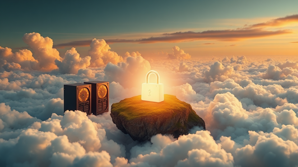 데이터 백업, 왜 중요할까? (realistic 스타일)