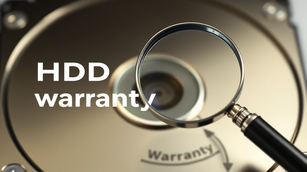 WD HDD 보증 정책 (realistic 스타일)