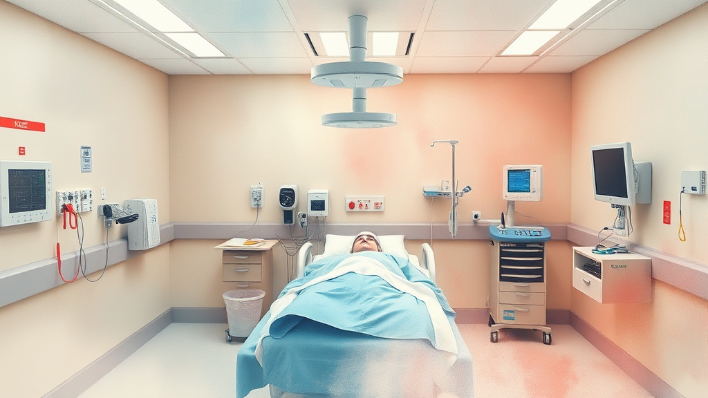 KTAS, 응급 중증도 분류 체계란? (watercolor 스타일)