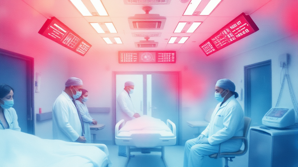 의료계의 우려와 비판 (watercolor 스타일)