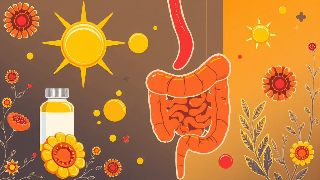 암 예방, 주요 영양 성분은? (illustration 스타일)