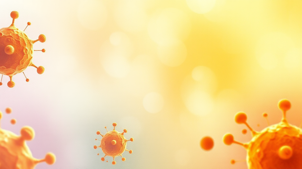 커큐민, 암세포 성장 억제? (watercolor 스타일)