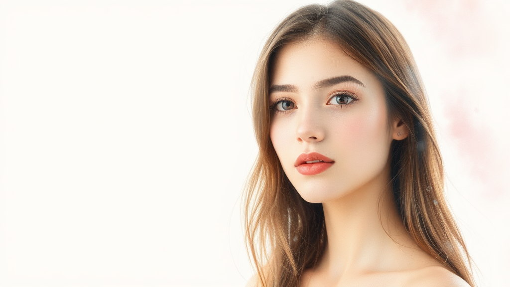 청소년 피부, 뭐가 다를까? (watercolor 스타일)