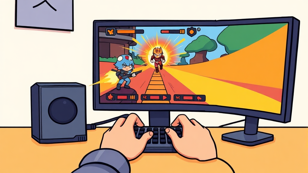 PC에서 모바일 게임 실행하는 방법 (단계별) (cartoon 스타일)