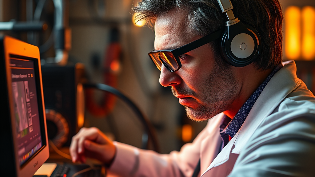 문제 해결사 & 시스템 복원 (realistic 스타일)