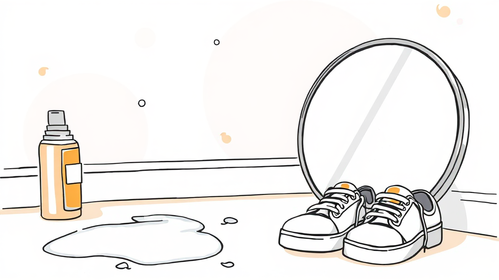 생활 속 오염 제거 활용법 (illustration 스타일)