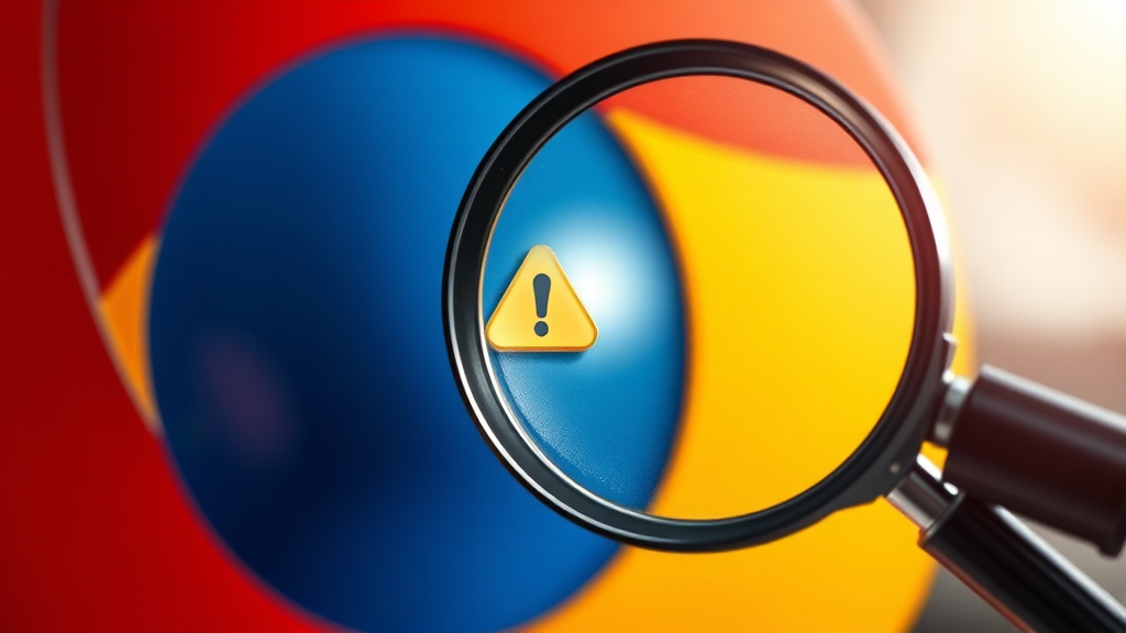 크롬 오류, 왜 생길까? (realistic 스타일)