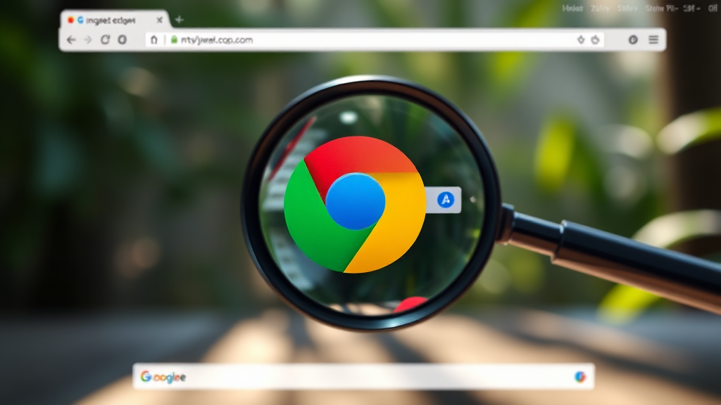 크롬 오류, 단계별 해결법 (realistic 스타일)