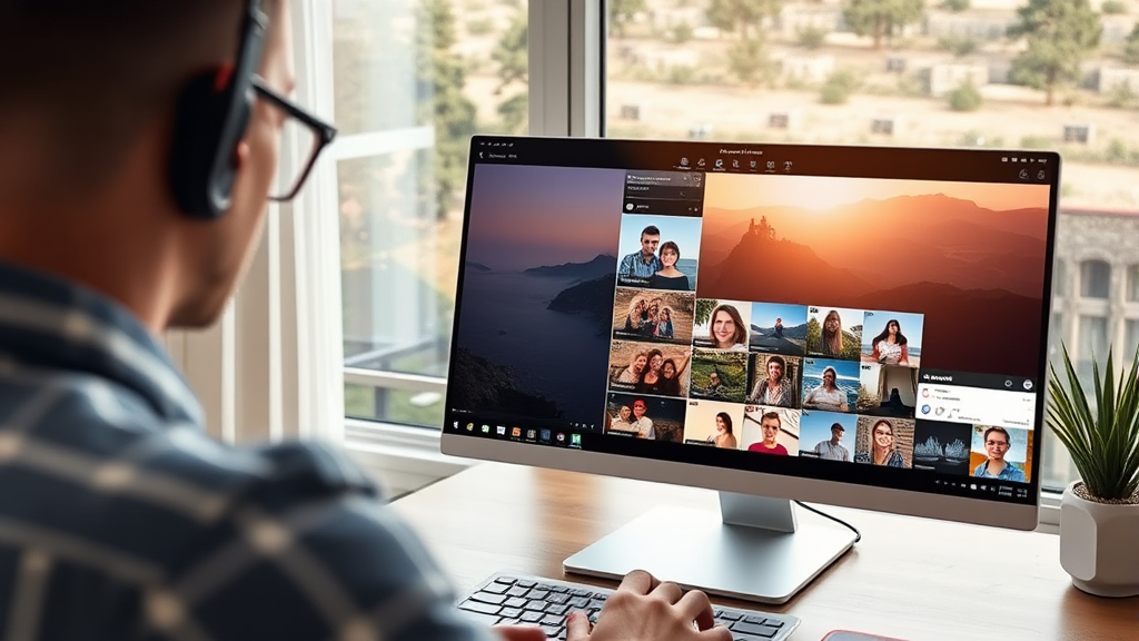 인스타그램 PC 버전: 컴퓨터에서 즐기는 완벽 가이드 2 인스타그램 PC 버전, 왜 필요할까요? (realistic 스타일)